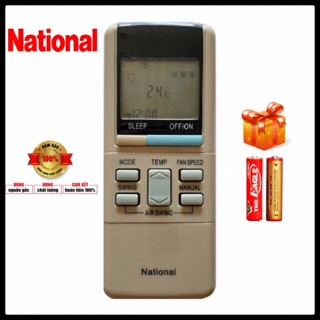Điều khiển dùng cho điều hoà + máy lạnh National ( MS01 )