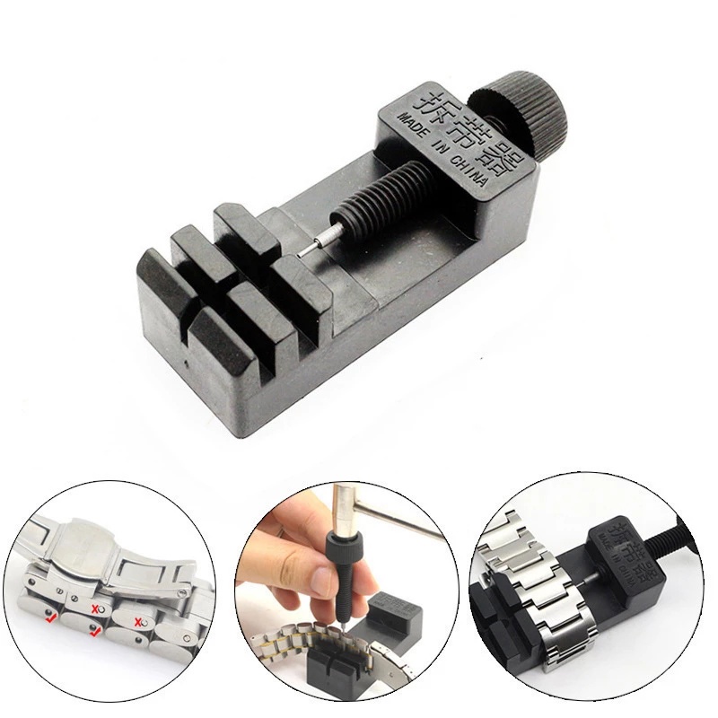 Dụng Cụ Tháo Dây Đồng Hồ Thay Thế Bằng Thép Không Gỉ Màu Đen