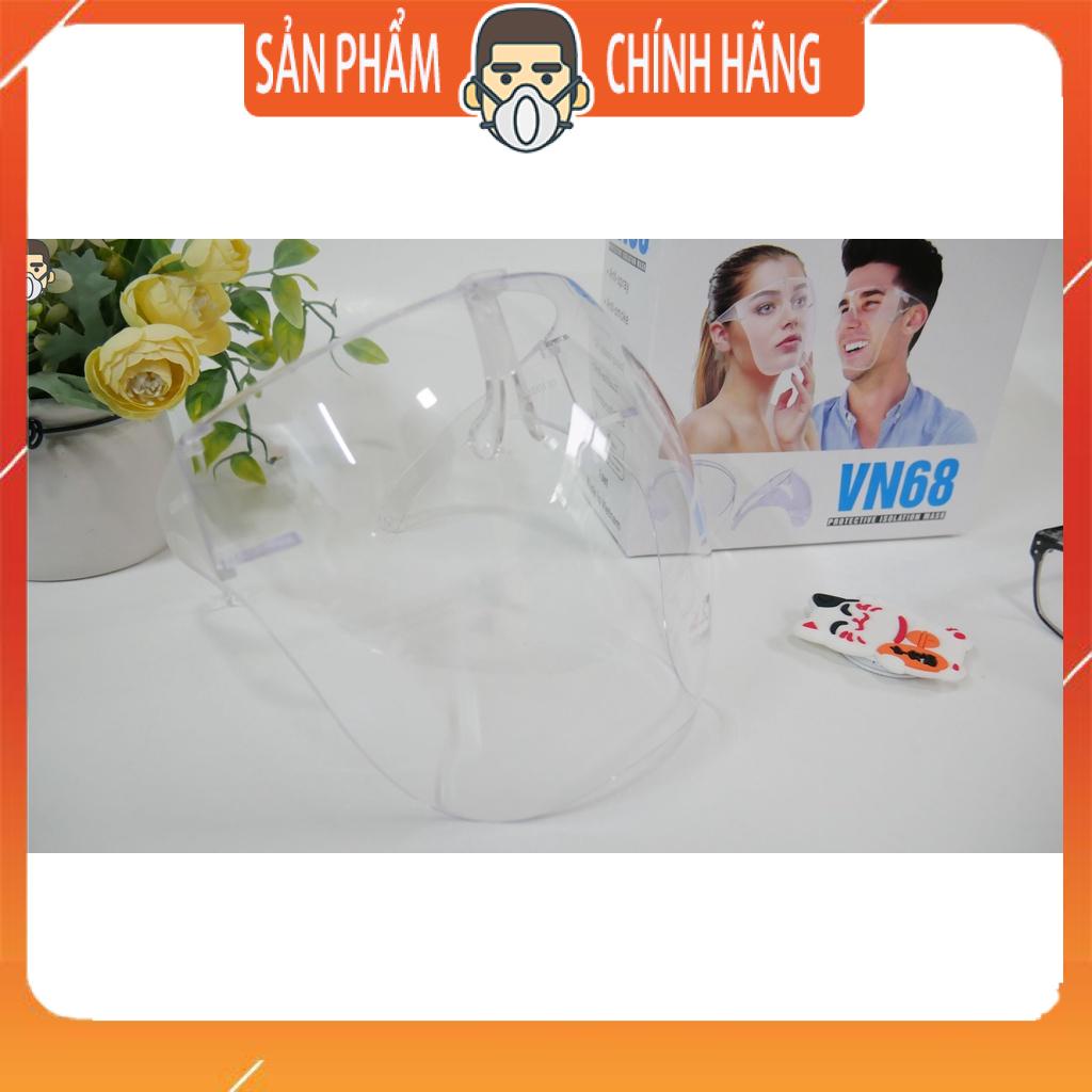 Kính Chống Giọt Bắn Phòng Dịch FACE SHIELD trong suốt, Kính Bảo Hộ, Chống Bụi Đi Đường VN68