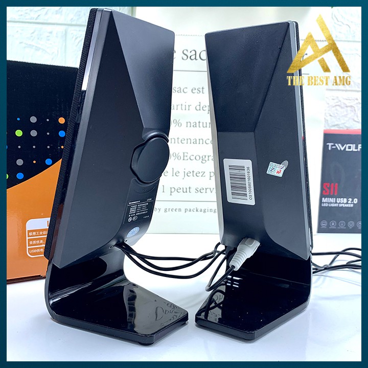  Loa Máy Vi Tính PC Laptop Để Bàn Cao Cấp 2.0 LENOVO L1520 - Loa Nghe Nhạc Mini Có Dây