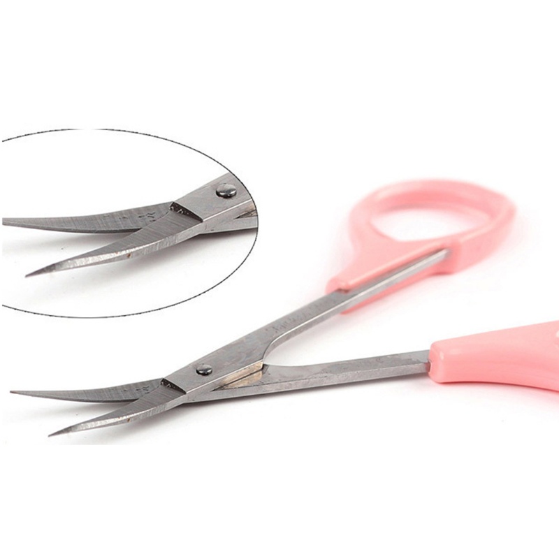 [Hàng mới về] Kéo cắt tỉa lông mày/tóc/ria mép/lông mũi bằng thép không gỉ