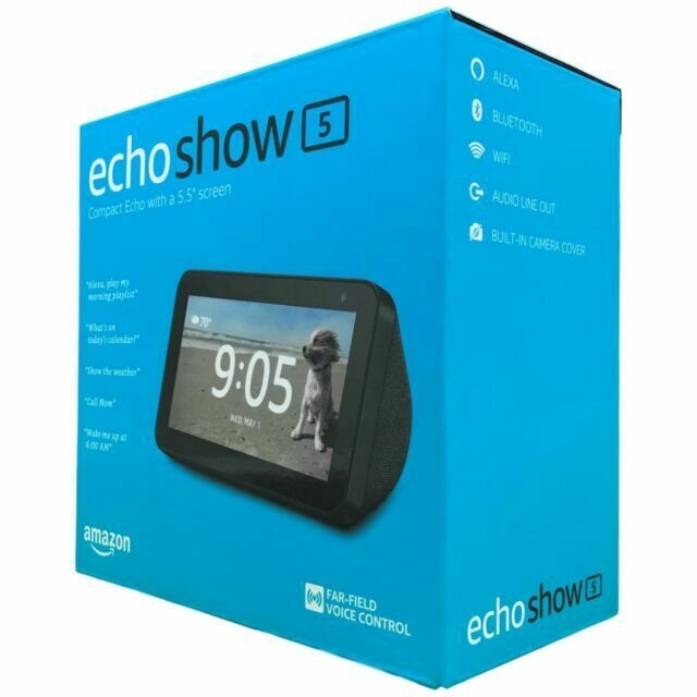 Màn Hình Amazon Echo Show 5 Gen 2 Thế Hệ Mới - Hàng Chính Hãng
