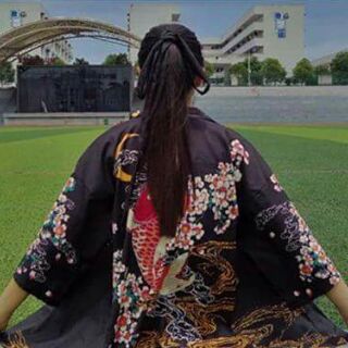 Haori/kimono cá Koi