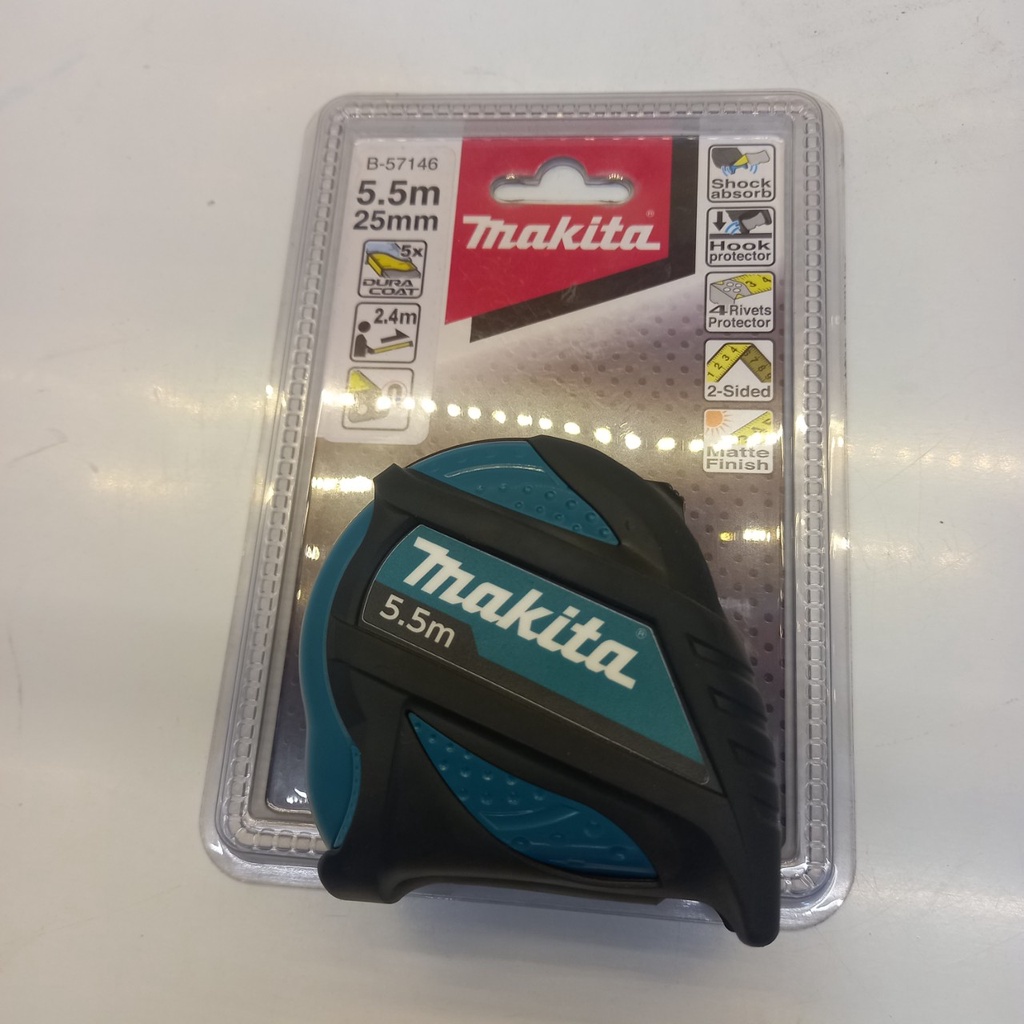 5.5mx25mm Thước cuộn thép Makita B-57146, dụng cụ tiện ích cho mọi người và gia đình