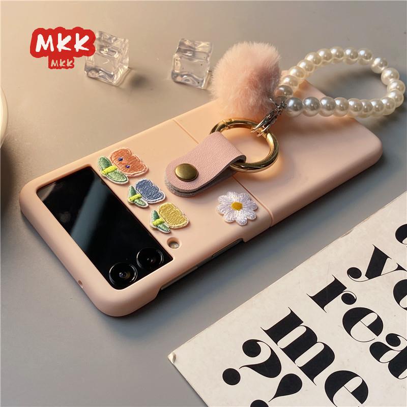 Ốp điện thoại thiết kế mới thời trang theo phong cách Nhật Hàn cho Samsung Zflip 3 7110 Z Flip3 F7110