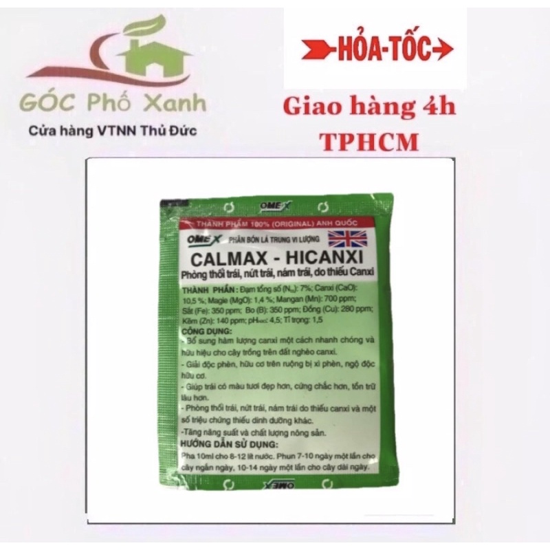 Phân bón trung vi lượng Hi Canxi