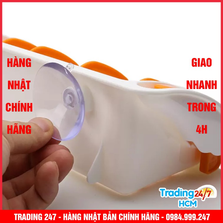 [Hỏa tốc HCM] Giá để chai nước rửa bát, miếng rửa bát thông minh Inomata Nội địa Nhật Bản