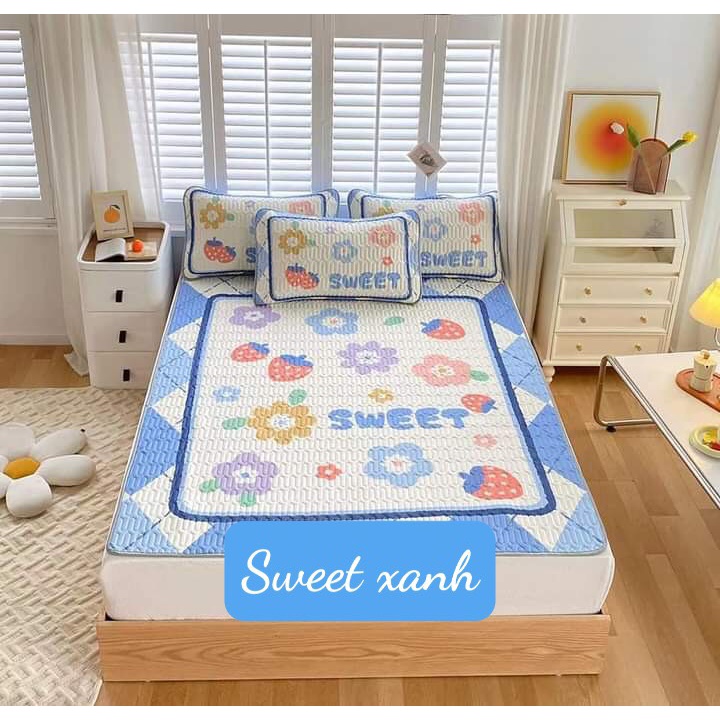 Chiếu 3D in nổi cao su non Tecel Latex, hàng đủ kích thước 1m6,1m8,2m2 - Sao khủng long