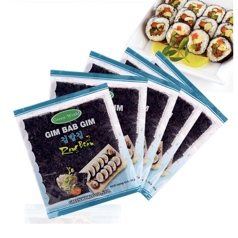 Rong biển Gim Bab 20g