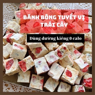 Bánh bông tuyết mix trái cây và hạt ăn kiêng