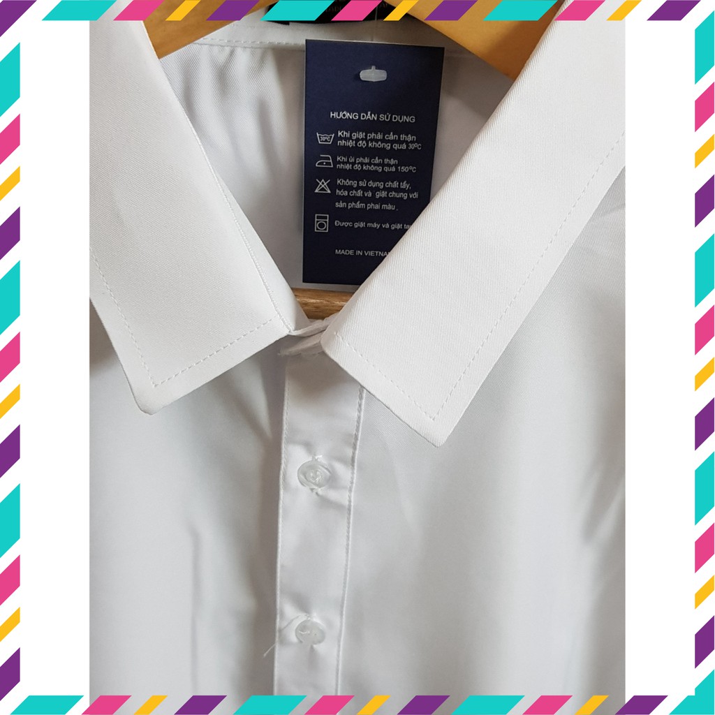 [ẢNH THẬT] Áo Sơ Mi Trắng Dài Tay Phong Cách Thời Trang Hàn Quốc Siêu Hot | BigBuy360 - bigbuy360.vn