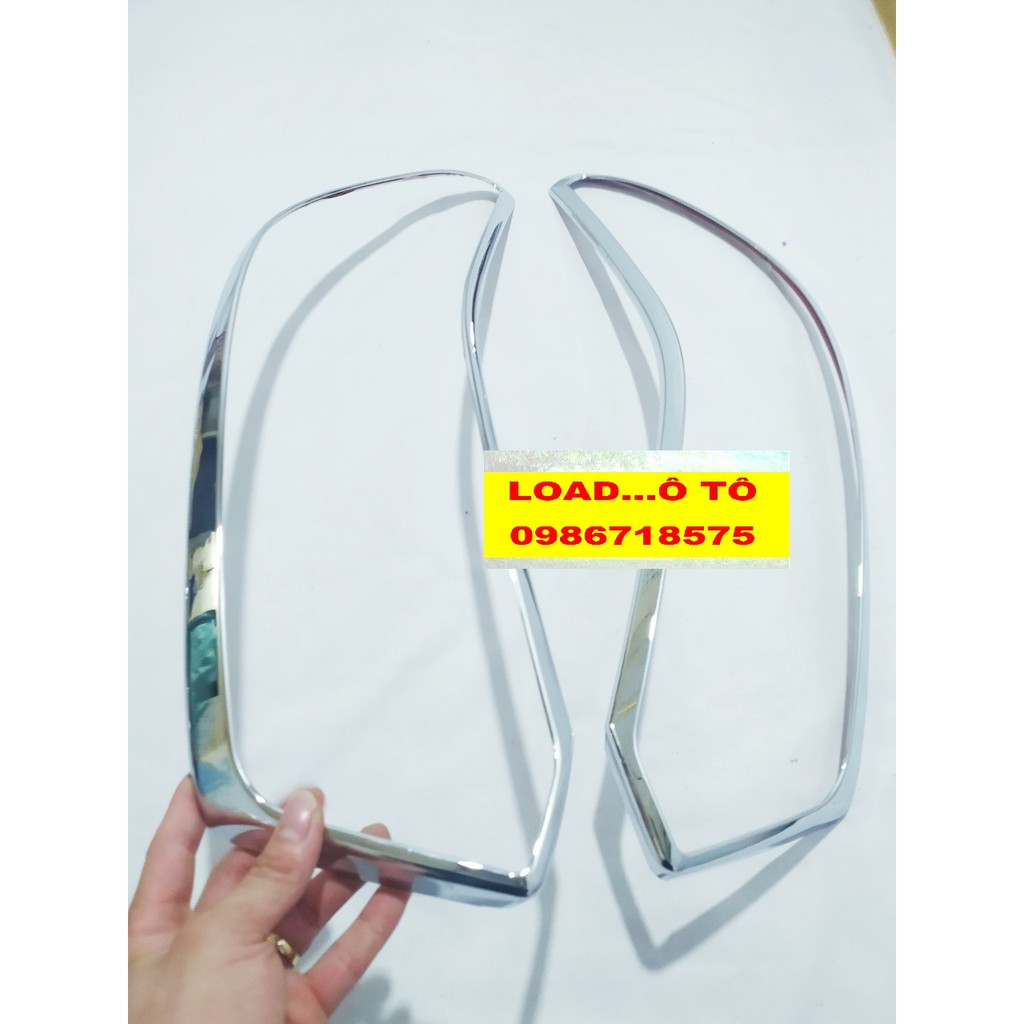 Ốp Đèn Pha Và Hậu Honda Brio 2022-2019 Mạ Crom Cao Cấp