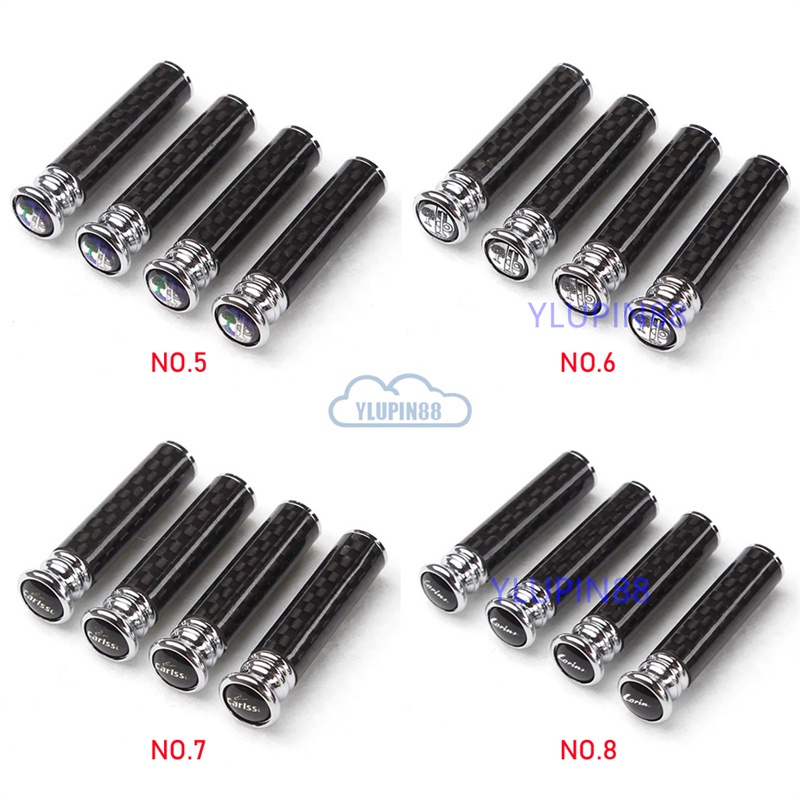 Bộ 4 Chốt Khóa Cửa Xe Hơi Bằng Sợi Carbon Cho Mercedes Benz amg W203 W210 W211 W124 W204 W202 W212 C200 W205 W220 190E W140