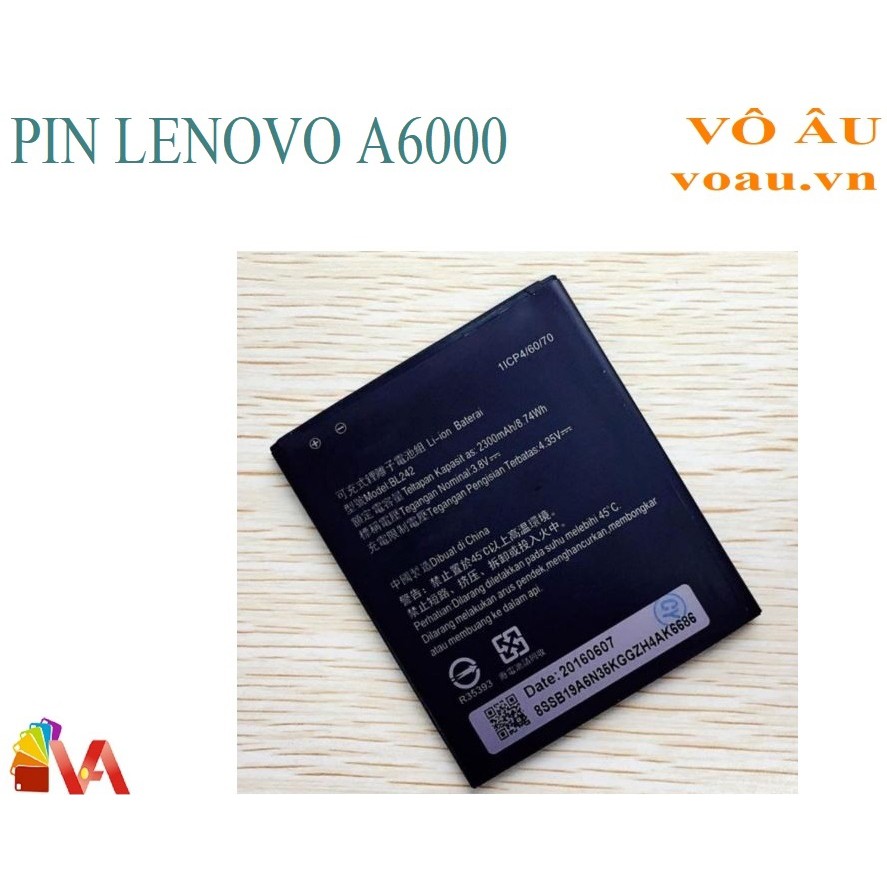 PIN LENOVO A6000 [PIN MỚI TỐT]