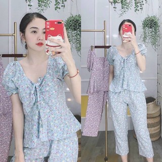 bộ lụa hoa nhí 9 tấc mới, IB CHỌN MÀU.