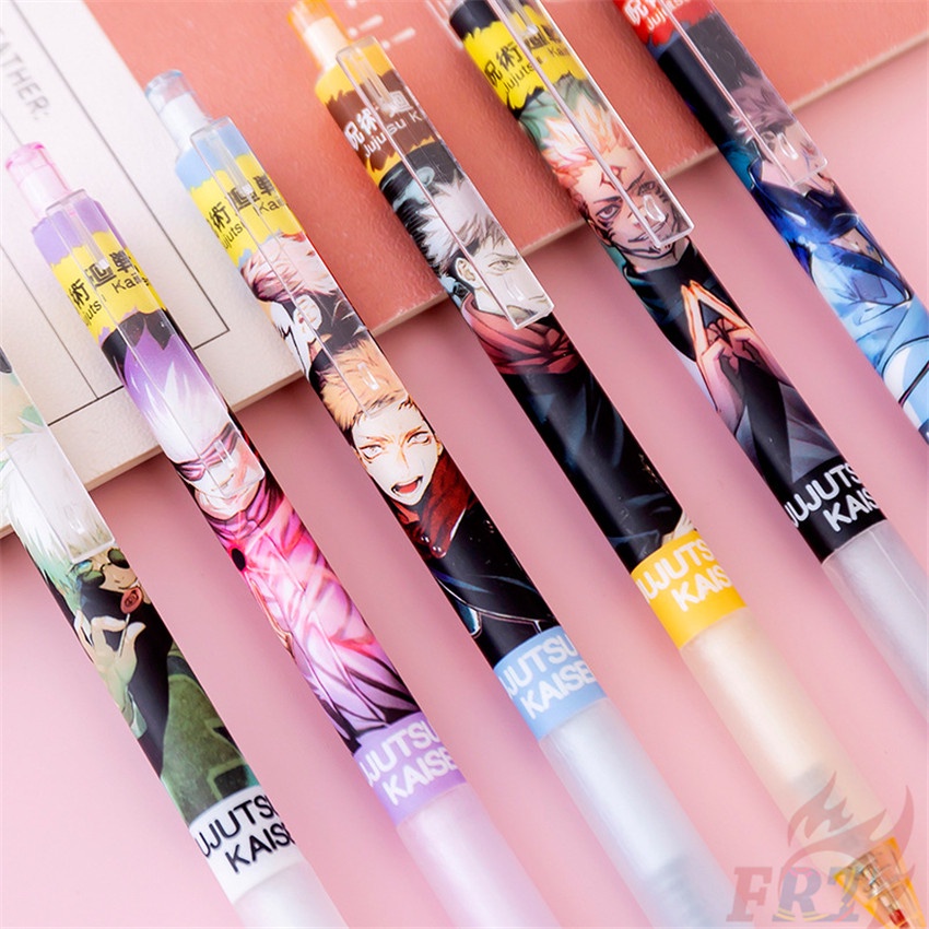 1 Cái ✿ Bút Jujutsu Kaisen ✿ Bút Mực Gel Trung Tính Dùng Trong Trường Học/Văn Phòng