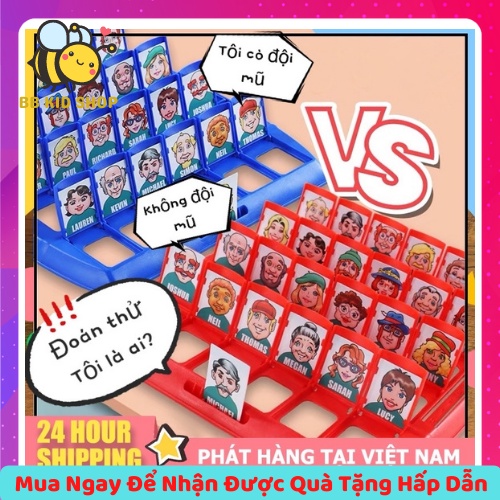 Đồ Chơi Giáo Dục - Bộ đồ chơi Game Board Who is it giúp bé rèn luyện trí nhớ