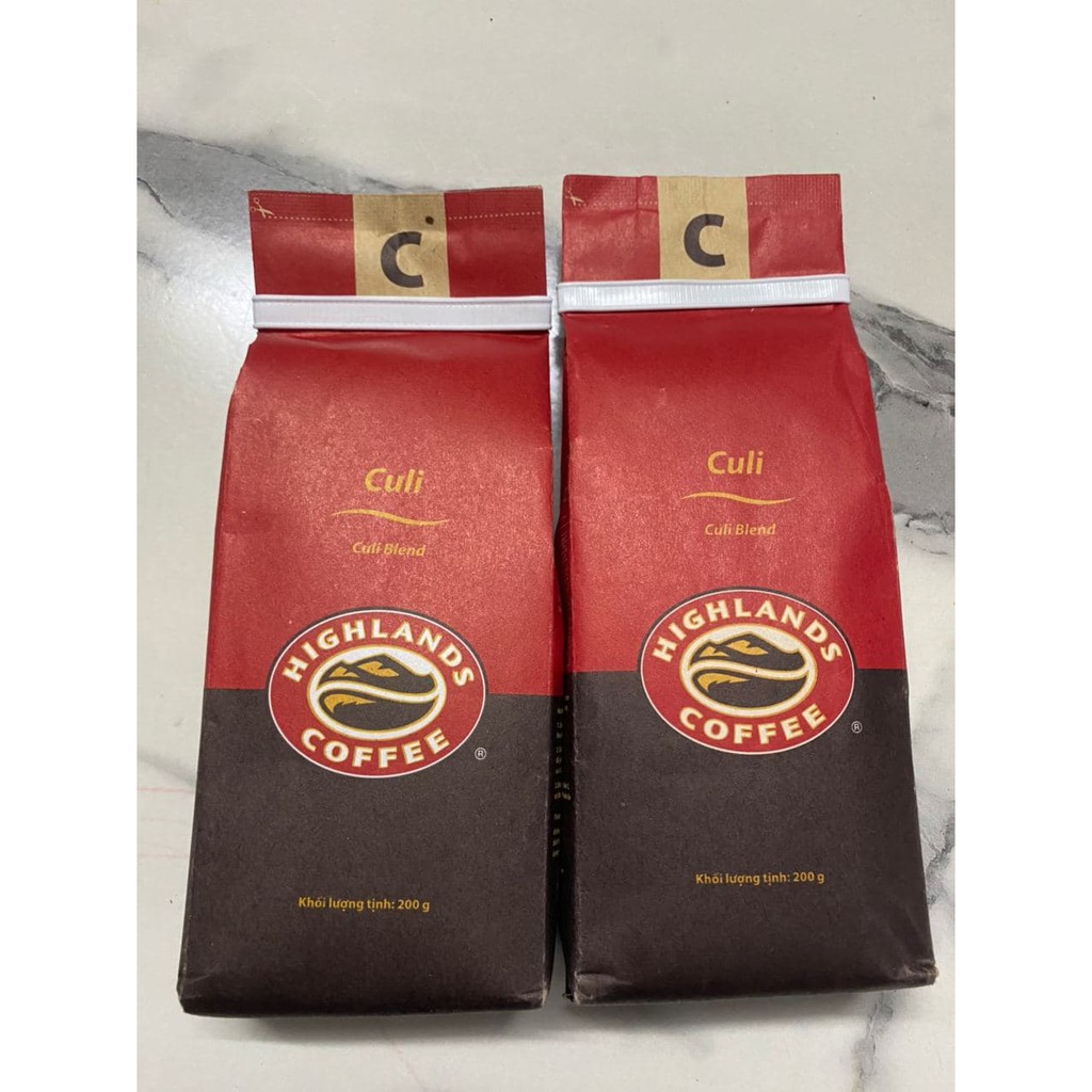 Cà Phê Rang Xay Culi Highlands Coffee (200g) | BigBuy360 - bigbuy360.vn