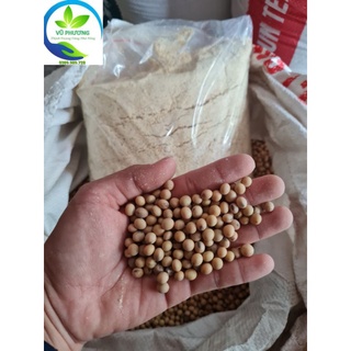 1kg bột đậu tương xay mịn dùng làm thức ăn chăn nuôi, làm phân bón chăm sóc hoa cây cảnh