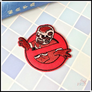 ✿ những kẻ giết người ✖ sticker hình phim attack on titan độc đáo ✿ 1 miếng dán ủi quần áo hình đầu lâu độc đáo