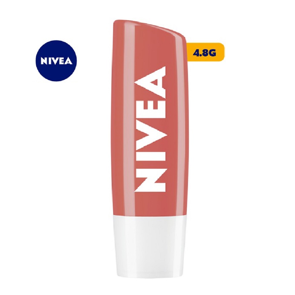 [Mã COSGLORIAT3 -8% đơn 250K] Son Dưỡng Ẩm NIVEA Sắc Cam Hương Đào Peach Shine 4.8g - 85031