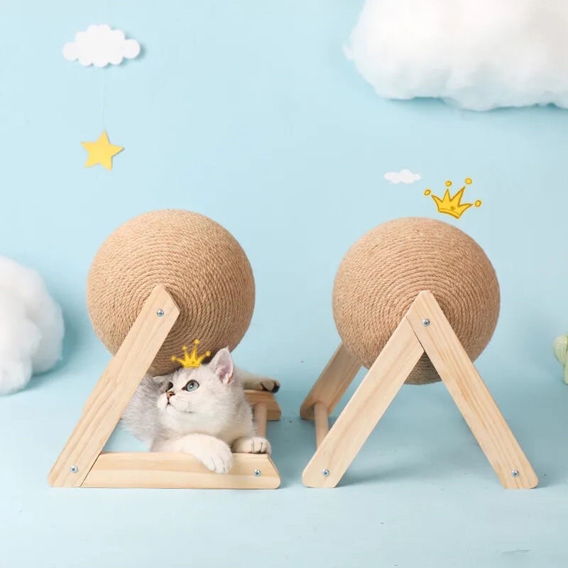 [Tặng súp thưởng] Đồ chơi cào móng trục xoay cào móng con quay cào móng đồ chơi cho mèo