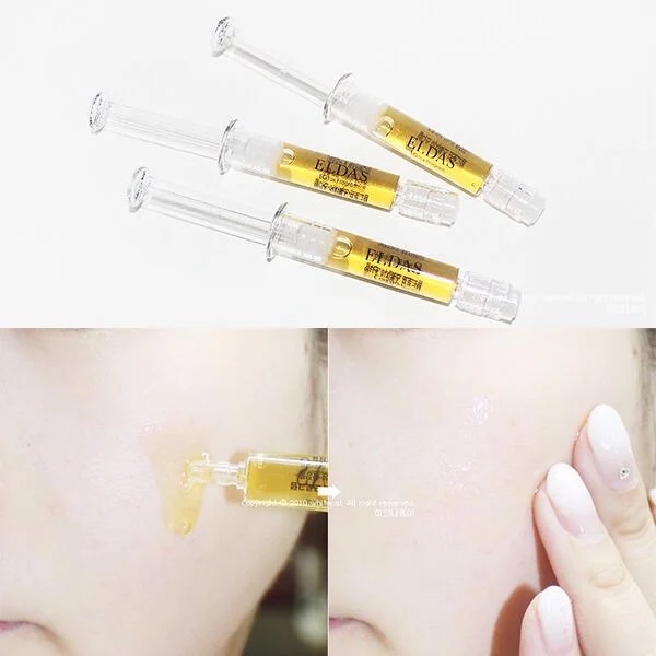 Hộp 4 Ống Tế Bào Gốc Tái Tạo Căng Bóng Da Eldas EG Tox Program Coreana (2ml x 4)