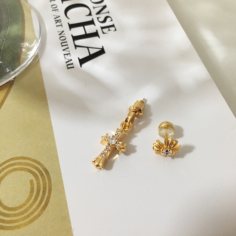 Khuyên tai bạc S925 mạ vàng 18k