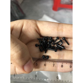 Mắt đinh thú bông đen 13k/ 10 cặp