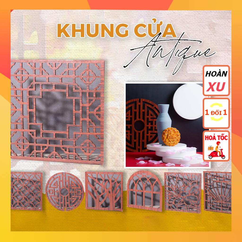 Khung cửa sổ Antique đậm chất phương Đông - TiTiDecor