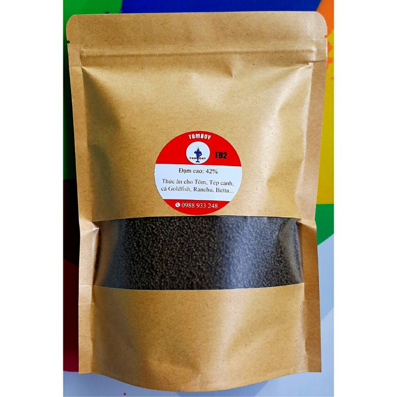 Cám TOMBOY TB2 hạt chìm cho Cá vàng, cá Ranchu