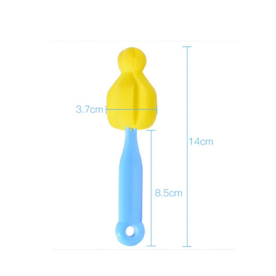 DỤNG CỤ CỌ RỬA NÚM TI BÌNH SỮA SIÊU SẠCH, MÚT RỬA BÌNH SỮA SILICON- CÂY CỌ ỐNG HÚT siêu nhẹ an toàn cho bé