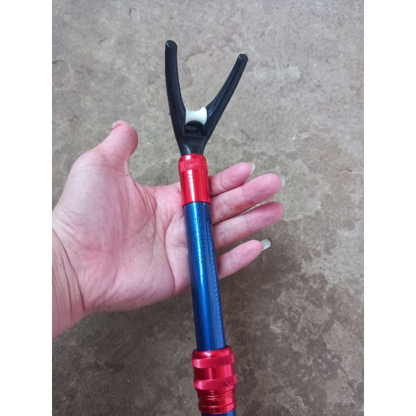 Chống cần câu đài carbon, gác cần câu đài shimano 2m1, 2m4