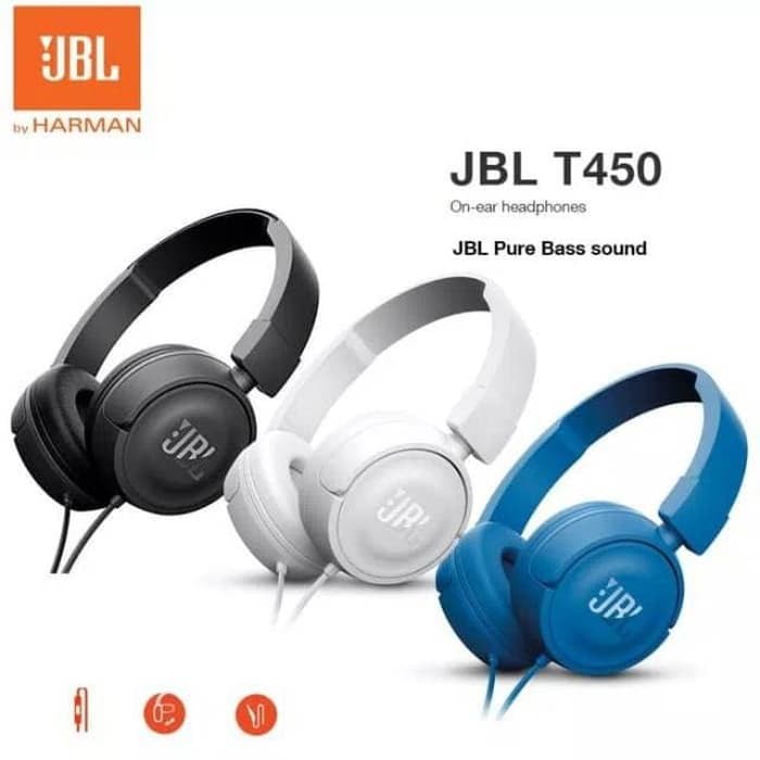 Tai Nghe Nhét Tai Jbl T450 100% Chính Hãng Đen