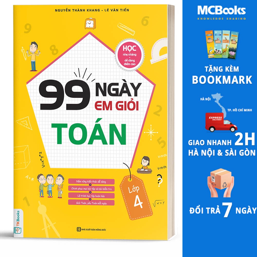 Sách - 99 ngày em giỏi Toán lớp 4