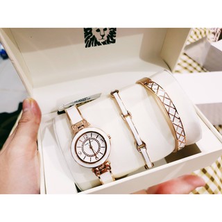 Set đồng hồ nữ Anne Klein 2 vòng đeo tay