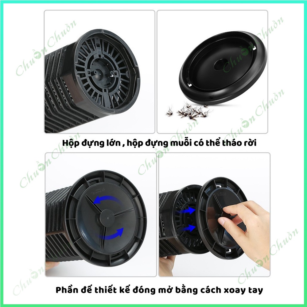 Đèn Bắt Muỗi Thông Minh Thế Hệ Mới - Máy Bắt Muỗi Chuồn Chuồn Sử Dụng An Toàn Tiện Dụng
