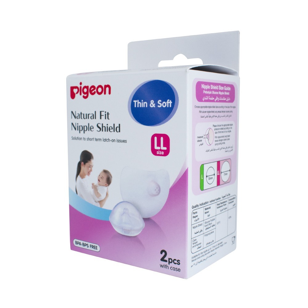 [CHÍNH HÃNG] Núm trợ ti pigeon size LL