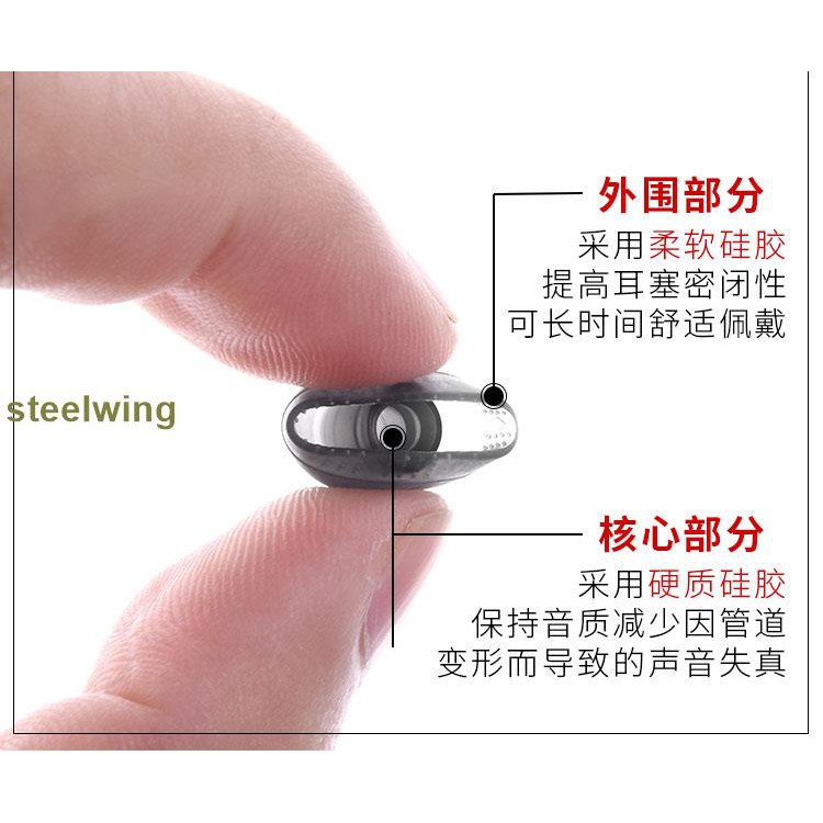 Bộ Đệm Tai Nghe Nhét Tai Bằng Silicon Cho Sony Wi-c400 C300 Ex15ap H500a | BigBuy360 - bigbuy360.vn