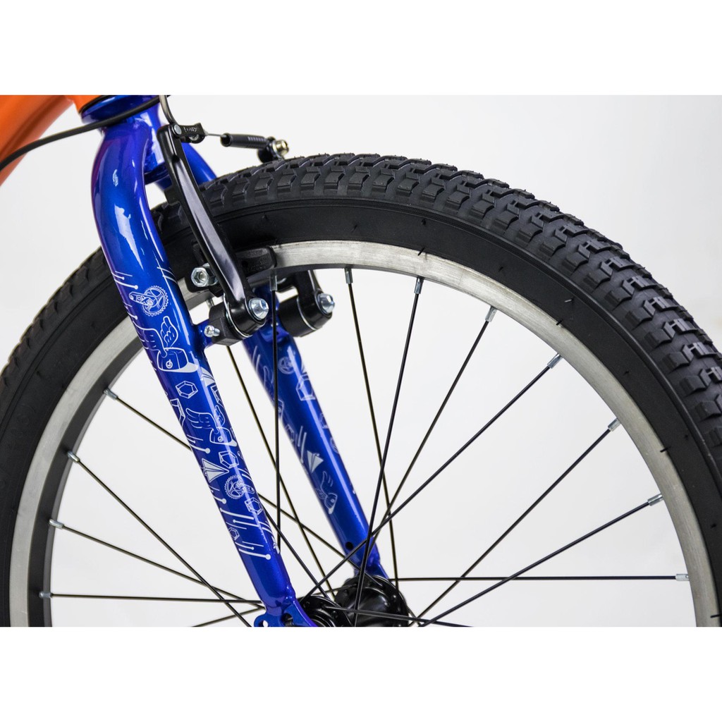 [CHÍNH HÃNG] XE ĐẠP TRẺ EM JETT CYCLES STRIKER (MÀU CAM)