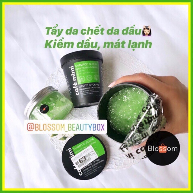 Tẩy da chết da đầu Café mimi rất sạch cho tóc dầu, bết | BigBuy360 - bigbuy360.vn