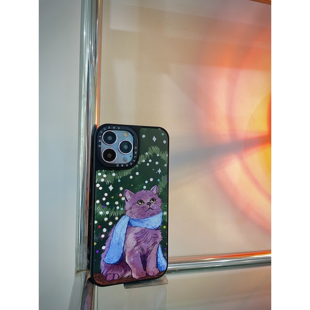 Ốp lưng thông minh ONLYCARD_CUTE CAT_42/Dành cho các dòng IPhone 7/7plus/8/8plus/x/xr/xs/11/12/13/pro/promax