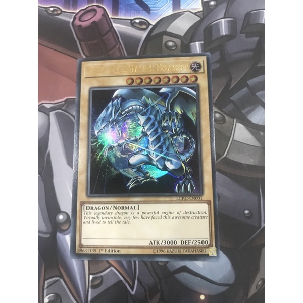 Thẻ bài Blue Eyes White Dragon UK / LCKC-EN001