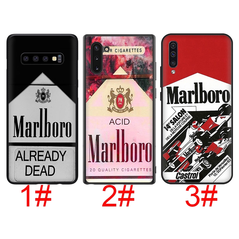 E100 Marlboro Cigarette Samsung A91 A81 A71 A51 A41 A70 A70S A60 A50 A50S A40 A40S A30 A30S A20 A20S A10 A10S Soft Phone Case