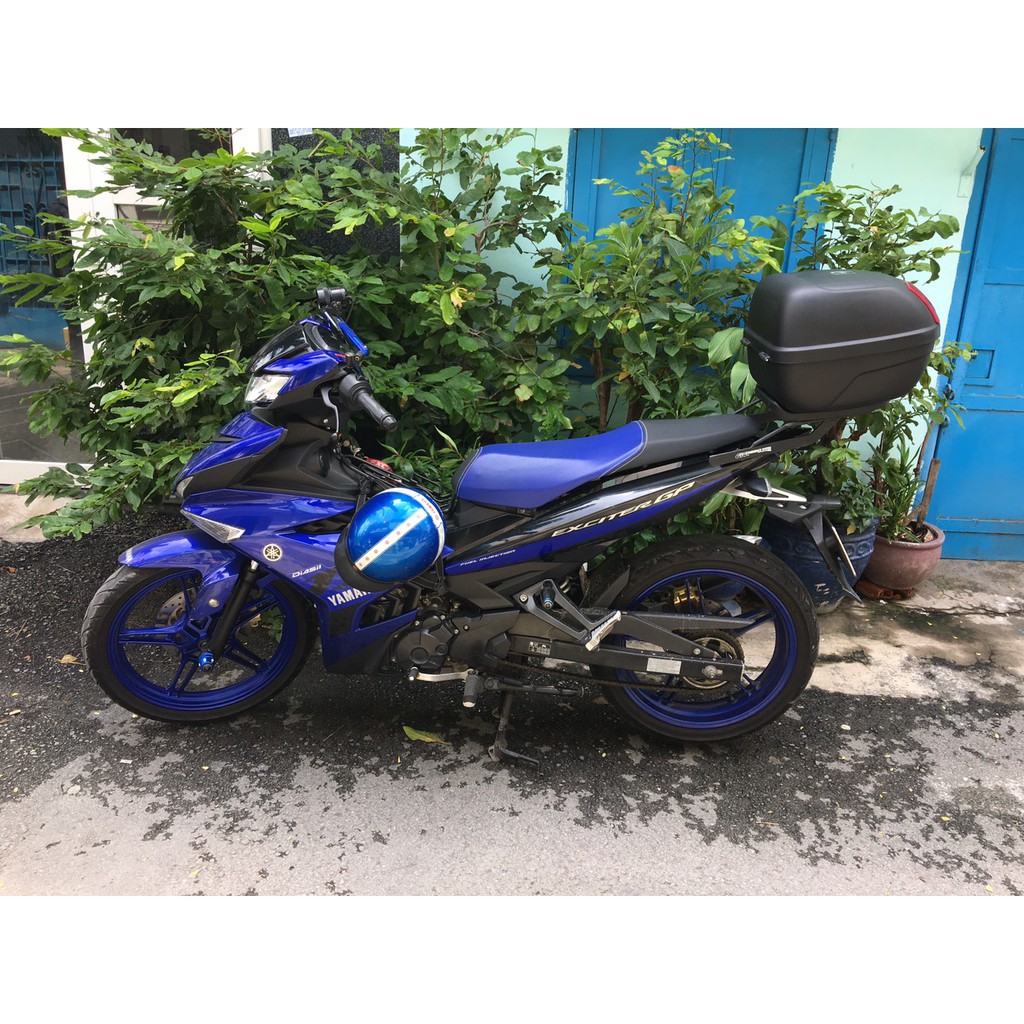 Thùng xe Exciter 150 mẫu thùng Givi E26NX và baga Exciter150 chuẩn theo xe, hàng Givi chính hãng, bảo hành 2 năm