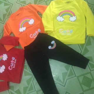 Sét bộ cầu vồng cho bé