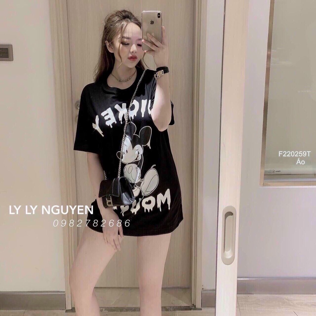 Áo Thun Mickey 28 nam nữ cực hot from rộng unisex cao cấp bền màu 1Kenz