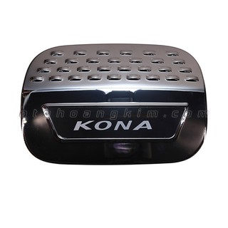Ốp nắp bình xăng theo xe Hyudai Kona nhựa mạ crom - 6848