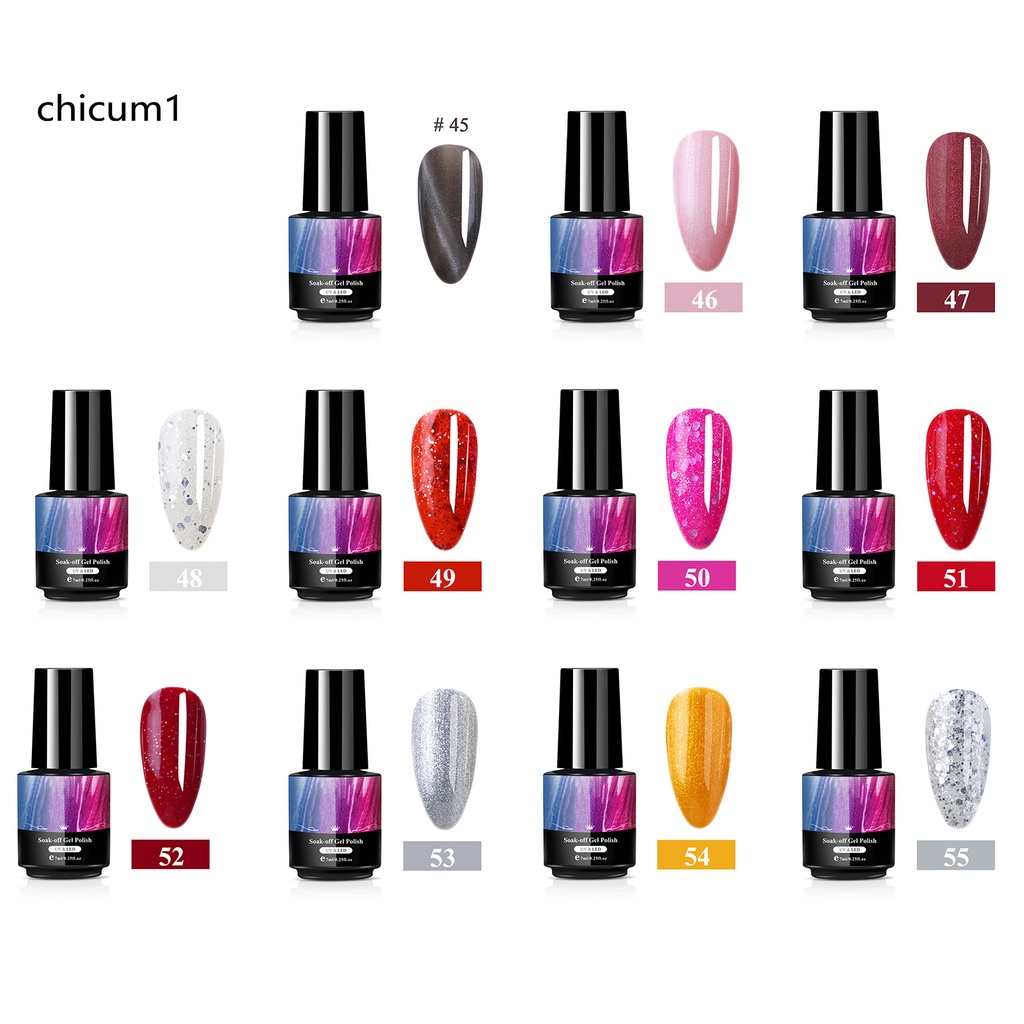 [Hàng mới về] Lọ gel sơn móng tay nhỏ nhắn tráng men nhanh khô tiện dụng