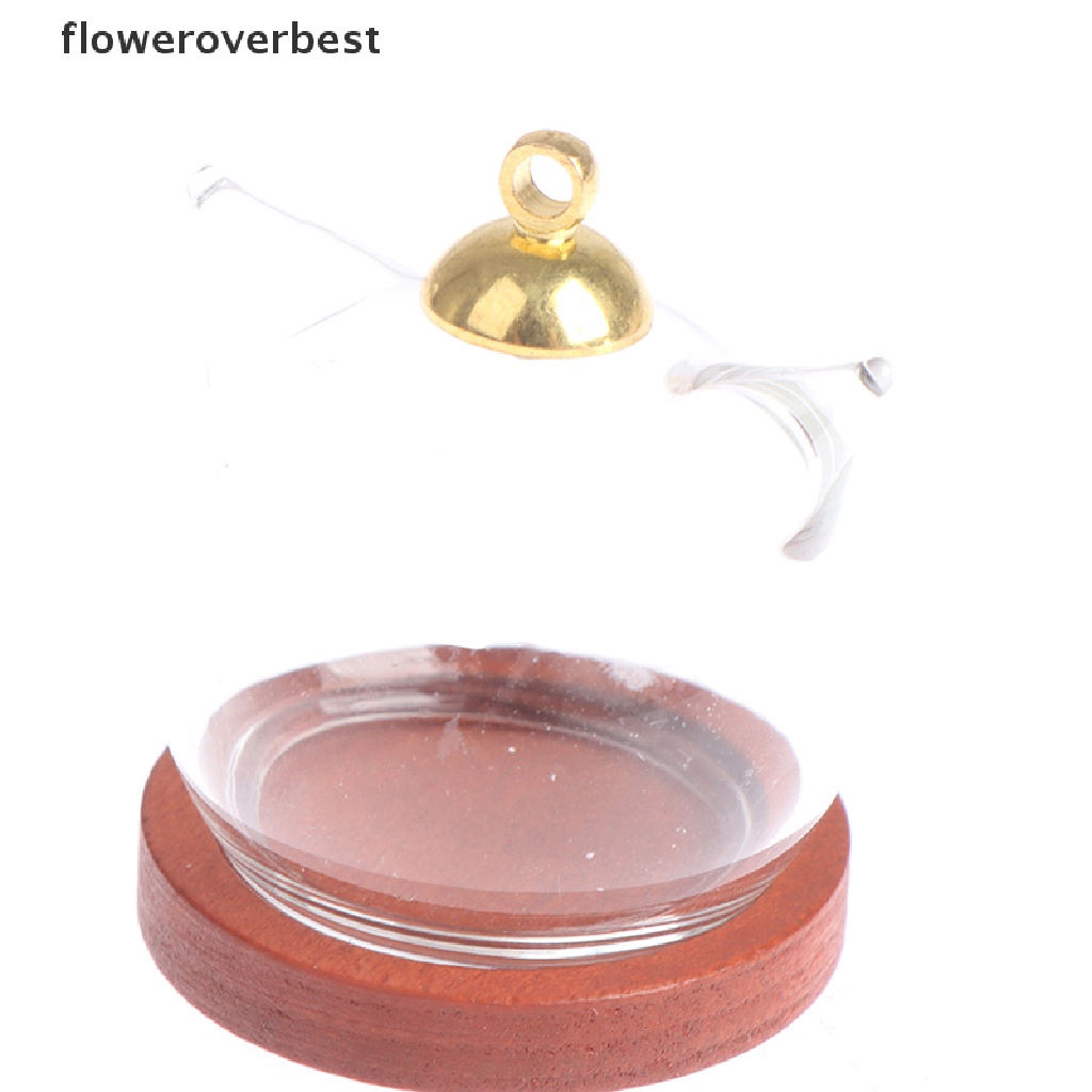 BEST Kitchen Dollhouse Tableware Miniature Mini glass can cake cover Set .